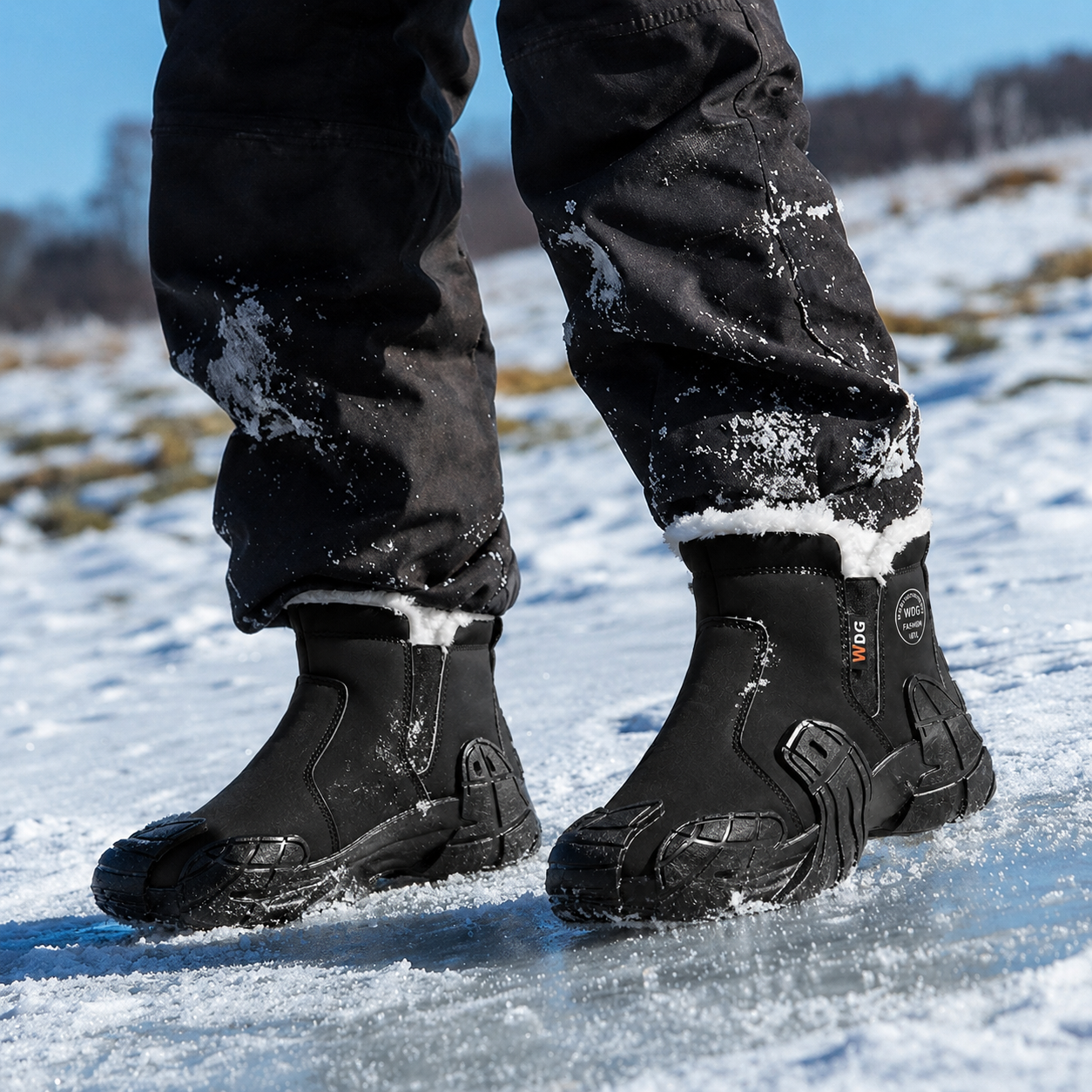 Men's Waterproof Mid-Top Hiking Boots